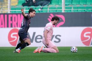 Palermo, Italy, 21 February 2026. Renzo Barbera Stadium, Palermo FC vs FC Sudtirol, match valid for the 2025/2026 Serie B championship. In the photo: Mattia Bani (Palermo FC)