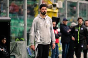 Palermo, Italy, 14 February 2026. Renzo Barbera Stadium, Palermo vs Virtus Entella, match valid for the 2025/2026 Serie B championship. In the photo: Andrea Chiappella (Coach Virtus Entella)
