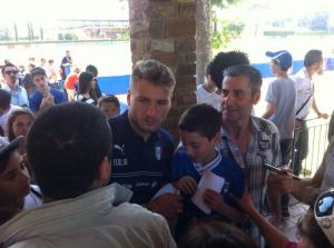 Ciro Immobile a Coverciano