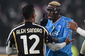 Mg Torino 08/12/2023 - campionato di calcio serie A / Juventus-Napoli / foto Matteo Gribaudi/Image Sport
nella foto: Victor Osimhen-Alex Sandro