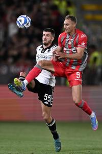 Mp La Spezia 01/06/2025 - finale Play Off serie B / Spezia-Cremonese / foto Matteo Papini/Image Sport
nella foto: Petko Hristov-Manuel De Luca