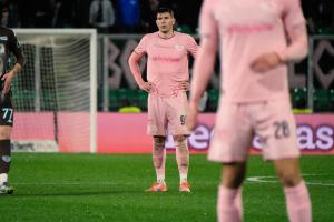 Palermo, Italia, 7 febbraio 2026. Stadio Renzo Barbera, Palermo vs Empoli, match valido per il campionato di Serie B 2025/2026. Nella foto: Giangiacomo Magnani (Palermo FC)