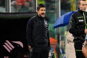 Palermo, Italia, 7 febbraio 2026. Stadio Renzo Barbera, Palermo vs Empoli, match valido per il campionato di Serie B 2025/2026. Nella foto: Alessio Dionisi (Empoli FC)