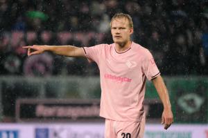 Palermo, Italia, 7 febbraio 2026. Stadio Renzo Barbera, Palermo vs Empoli, match valido per il campionato di Serie B 2025/2026. Nella foto: Joel Pohjanpalo (Palermo FC)