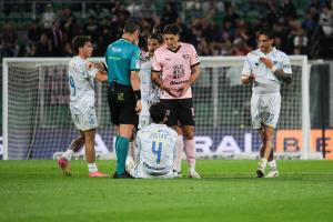 Palermo, Serie B 2024/2025, Palermo-Carrarese 1-1, Stadio Renzo Barbera /foto Federico Serra/, nella foto: Palermo-Carrarese