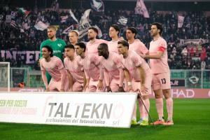 Palermo, Italia, 7 febbraio 2026. Stadio Renzo Barbera, Palermo vs Empoli, match valido per il campionato di Serie B 2025/2026. Nella foto: Formazione Palermo FC
