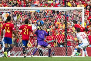 Spagna-Repubblica Ceca 1-0 