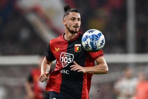 Mg Genova 07/10/2022 - campionato di calcio serie B / Genoa-Cagliari / foto Matteo Gribaudi/Image Sport
nella foto: Radu Dragusin