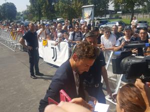Marchisio e l'ultimo saluto in bianconero alla Continassa