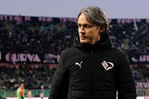 Palermo, Italy, 27 December 2025. Renzo Barbera Stadium, Palermo vs Padova, match valid for the 2025/2026 Serie B championship. In the photo: Filippo Inzaghi (Palermo FC)