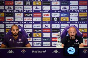 Conferenza stampa di Vincenzo Italiano e Sofyan Amrabat