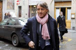 Roberto Mancini in tribunale a Firenze