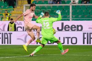 Palermo, Italy, 18 January 2026. Renzo Barbera Stadium, Palermo vs Spezia, match valid for the 2025/2026 Serie B championship. In the photo: Jeremy Le Douaron (Palermo FC)