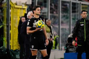 Palermo, Italy, 18 January 2026. Renzo Barbera Stadium, Palermo vs Spezia, match valid for the 2025/2026 Serie B championship. In the photo: Ales Mateju (Spezia)