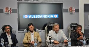 Conferenza stampa presentazione staff tecnico Alessandria Calcio