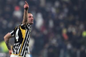 Mg Torino 08/12/2023 - campionato di calcio serie A / Juventus-Napoli / foto Matteo Gribaudi/Image Sport
nella foto: esultanza gol Federico Gatti