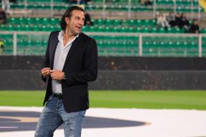 Palermo, Italia, 1 novembre 2025. Stadio Renzo Barbera, Palermo vs Pescara, match valido per il campionato di Serie B 2025/2026. Nella foto: Lica Toni