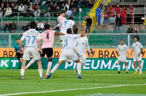 Palermo, Serie B 2024/2025, Palermo-Carrarese 1-1, Stadio Renzo Barbera /foto Federico Serra/, nella foto: Palermo-Carrarese