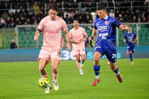 Palermo, Italy, 27 December 2025. Renzo Barbera Stadium, Palermo vs Padova, match valid for the 2025/2026 Serie B championship. In the photo: Patryk Peda (Palermo FC)