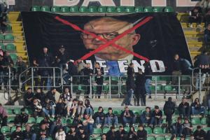 Palermo, Serie B 2024/2025, Palermo-Frosinone 2-0, Stadio Renzo Barbera /foto Federico Serra/, nella foto: Tifosi Palermo