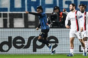 Db Bergamo 09/12/2023 - campionato di calcio serie A / Atalanta-Milan / foto Daniele Buffa/Image Sport nella foto: esultanza gol Ademola Lookman