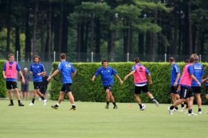 Allenamento Atalanta