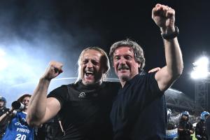 Mp La Spezia 01/06/2025 - finale Play Off serie B / Spezia-Cremonese / foto Matteo Papini/Image Sport
nella foto: Giovanni Stroppa