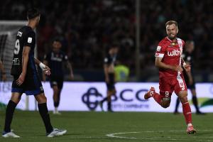 Pisa 29/05/2022 - finale Play Off serie B / Pisa-Monza / foto Image Sport
nella foto: esultanza gol Christian Gytkjaer