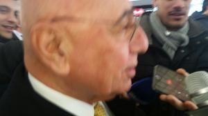 Galliani a Roma Termini