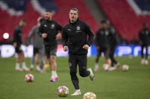 Allenamento e conferenza stampa del Borussia Dortmund a Wembley 