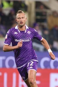 Antonin Barak  - Fiorentina-Parma Coppa Italia ottavi di finale stagione 2023-2024 - 06.12.2023 ore 21.00 - Stadio Artemio Franchi - Firenze - foto Federico De Luca @fdlcom 2023 - tutti i diritti riservati - vietata la riproduzione anche parziale.