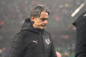 Palermo, Italia, 7 febbraio 2026. Stadio Renzo Barbera, Palermo vs Empoli, match valido per il campionato di Serie B 2025/2026. Nella foto: Filippo Inzaghi (Palermo FC)
