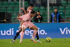 Palermo, Italia, 12 dicembre 2025. Stadio Renzo Barbera, Palermo vs Sampdoria, match valido per il campionato di Serie B 2025/2026. Nella foto: Jacopo Segre (Palermo FC)