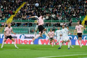 Palermo, Serie B 2024/2025, Palermo-Carrarese 1-1, Stadio Renzo Barbera /foto Federico Serra/, nella foto: Palermo-Carrarese