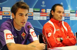 Conferenza stampa di Cesare Prandelli e Adrian Mutu 