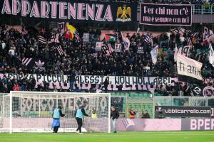 Palermo, Italy, 18 January 2026. Renzo Barbera Stadium, Palermo vs Spezia, match valid for the 2025/2026 Serie B championship. In the photo: Palermo fans