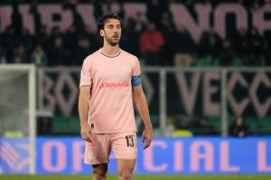 Palermo, Italia, 12 dicembre 2025. Stadio Renzo Barbera, Palermo vs Sampdoria, match valido per il campionato di Serie B 2025/2026. Nella foto: Mattia Bani (Palermo FC)