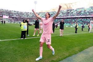 Palermo, Italy, 21 February 2026. Renzo Barbera Stadium, Palermo FC vs FC Sudtirol, match valid for the 2025/2026 Serie B championship. In the photo: Pietro Ceccaroni (Palermo FC)