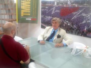 Intervista a Furio Valcareggi nella sede di FirenzeViola.it