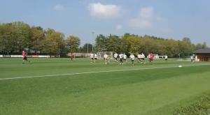 Prepartita Dudelange-Milan 
