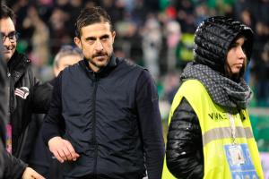 Palermo, Italia, 7 febbraio 2026. Stadio Renzo Barbera, Palermo vs Empoli, match valido per il campionato di Serie B 2025/2026. Nella foto: Alessio Dionisi (Empoli FC)