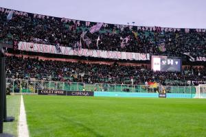 Palermo, Italy, 18 January 2026. Renzo Barbera Stadium, Palermo vs Spezia, match valid for the 2025/2026 Serie B championship. In the photo: Palermo fans