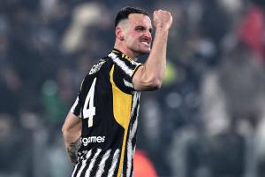 Mg Torino 08/12/2023 - campionato di calcio serie A / Juventus-Napoli / foto Matteo Gribaudi/Image Sport
nella foto: esultanza gol Federico Gatti