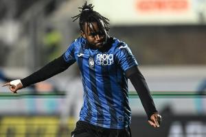 Db Bergamo 09/12/2023 - campionato di calcio serie A / Atalanta-Milan / foto Daniele Buffa/Image Sport nella foto: esultanza gol Ademola Lookman