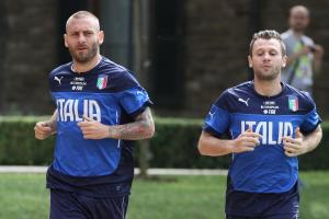 Allenamento Nazionale a Coverciano 