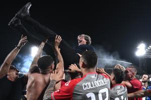 Mp La Spezia 01/06/2025 - finale Play Off serie B / Spezia-Cremonese / foto Matteo Papini/Image Sport
nella foto: Giovanni Stroppa