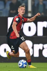 Mg Genova 07/10/2022 - campionato di calcio serie B / Genoa-Cagliari / foto Matteo Gribaudi/Image Sport
nella foto: Albert Gudmundsson