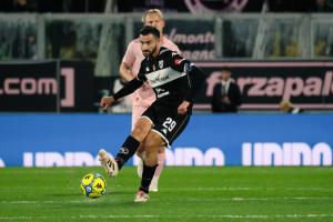 Palermo, Italy, 18 January 2026. Renzo Barbera Stadium, Palermo vs Spezia, match valid for the 2025/2026 Serie B championship. In the photo: Francesco Cassata (Spezia)