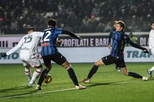 Db Bergamo 09/12/2023 - campionato di calcio serie A / Atalanta-Milan / foto Daniele Buffa/Image Sport nella foto: gol Luka Jovic