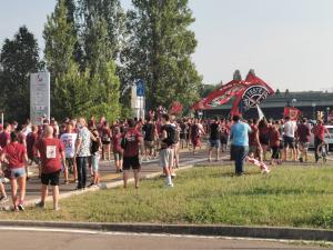 Festeggiamenti promozione Reggiana